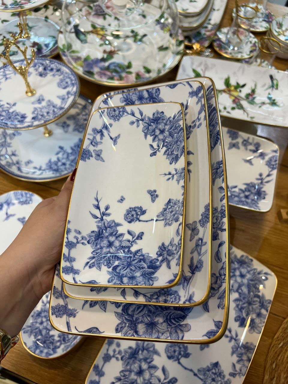 ظروف قلم آبی