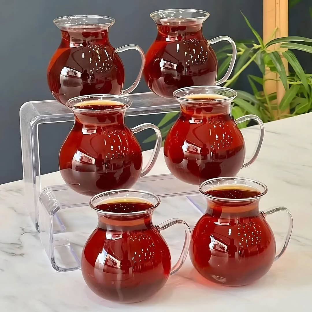 استکان چای‌خوری پیرکس حرارتی